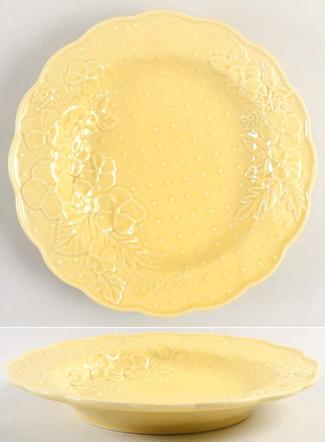 Ingrid Yellow Large Rim Soup Bowl by Bordallo Pinheiro-1