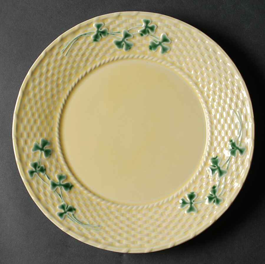 Shamrock Dinner Plate by Bordallo Pinheiro-1