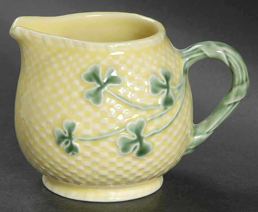 Shamrock Creamer by Bordallo Pinheiro-1