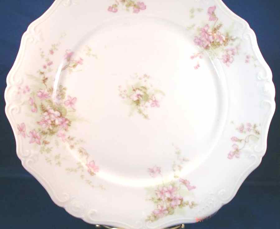 BSS43 Pink Dinner Plate by Bassett-1