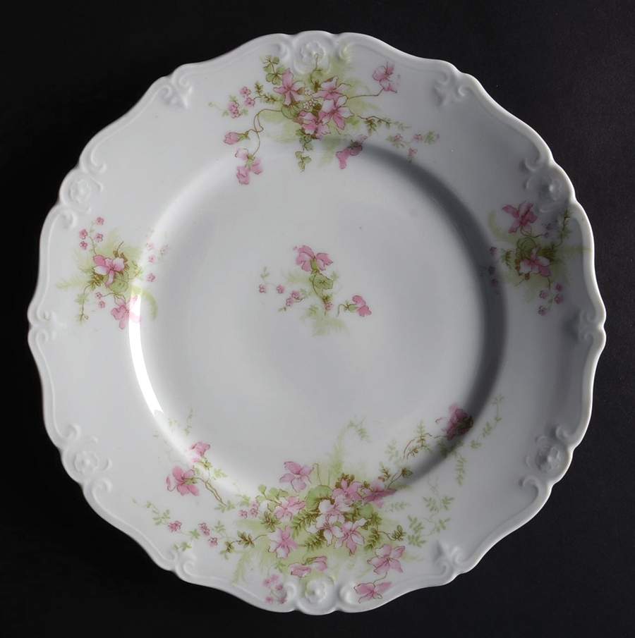 BSS43 Pink Salad Plate by Bassett-1