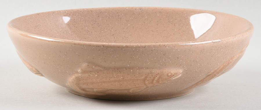 Fusion Trout Soup/Cereal Bowl by Big Sky Carvers-1