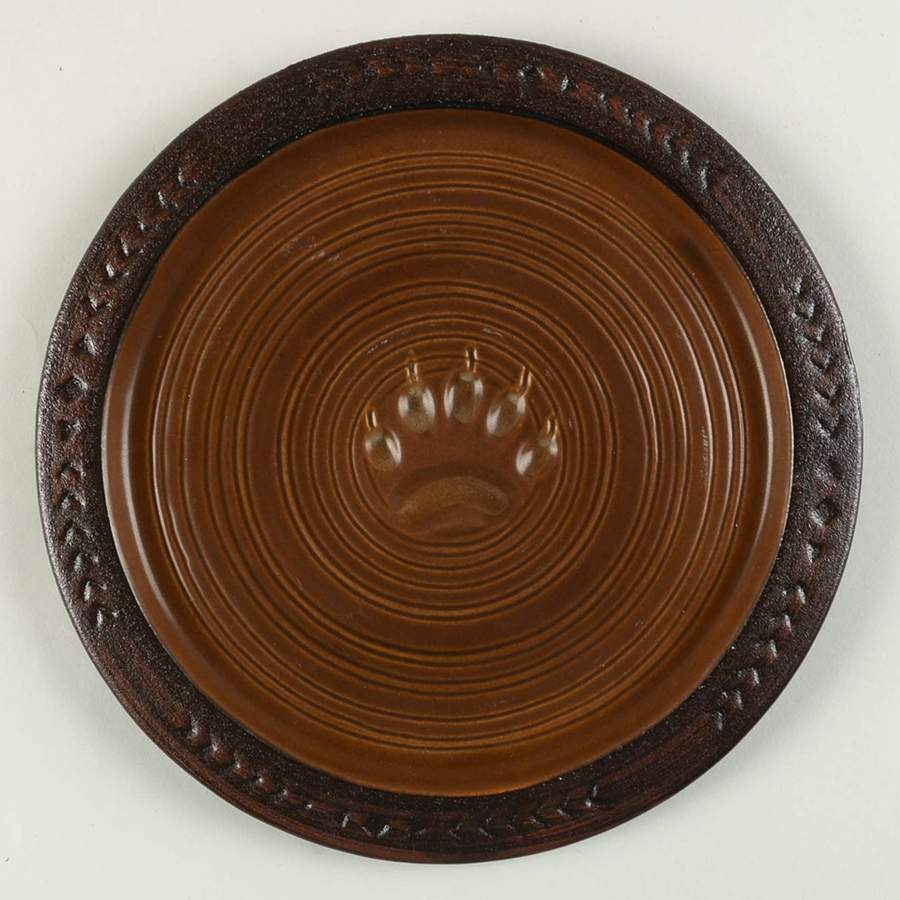 Maskwa Ridge Salad Plate by Big Sky Carvers-1