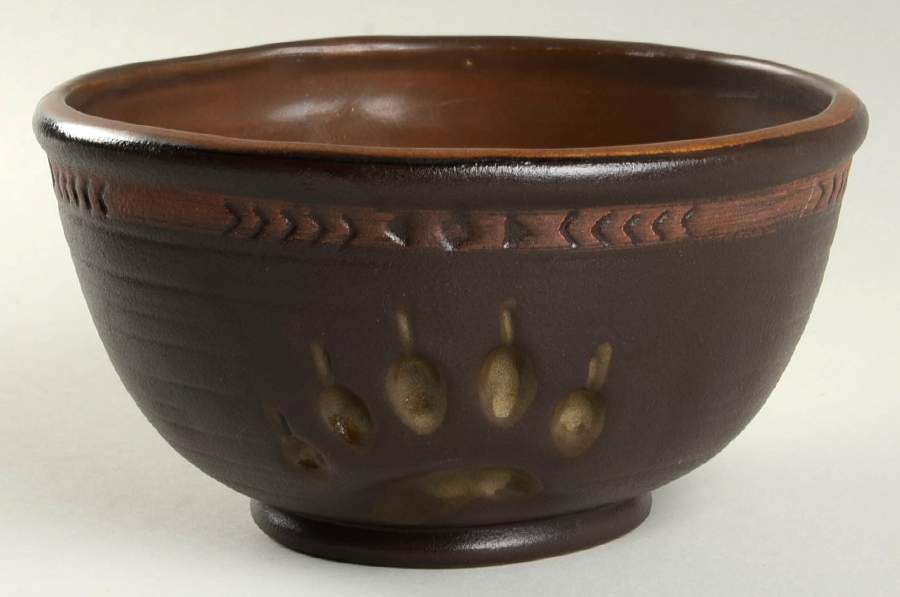 Maskwa Ridge Soup/Cereal Bowl by Big Sky Carvers-1