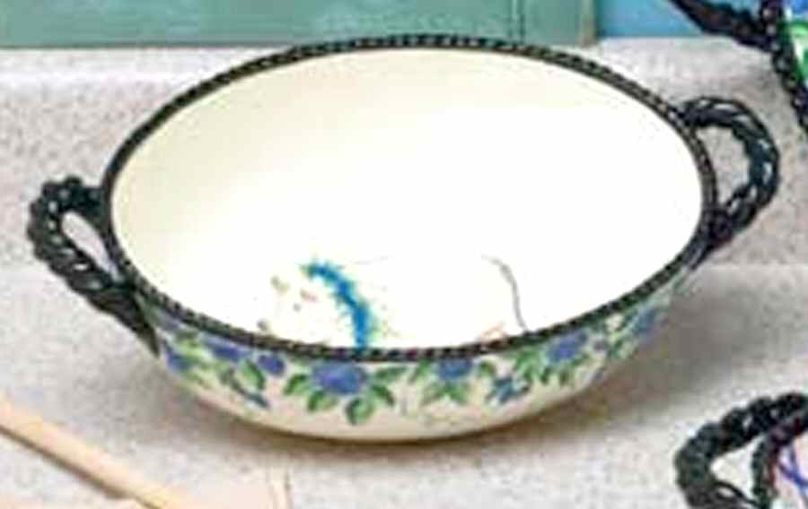 Blue Belle 7" Round Vegetable Bowl by Blue Sky-1