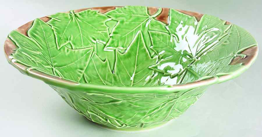 BPI55 12" Large Salad Serving Bowl by Bordallo Pinheiro-1