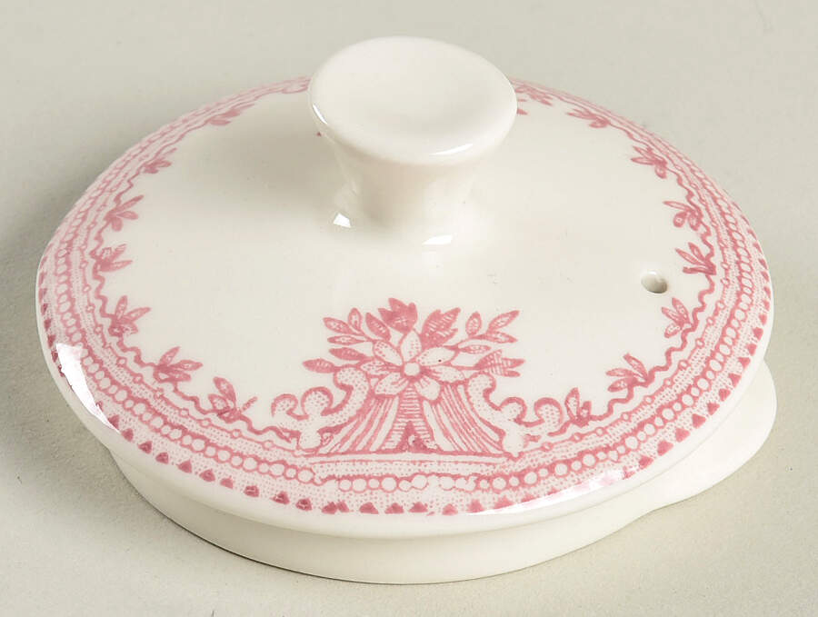 Asiatic Pheasants Pink Lid for Small Teapot by Burgess & Leigh-1