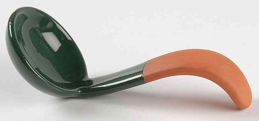 Terra Cotta Condiment Spoon by Bret Bortner Design-1
