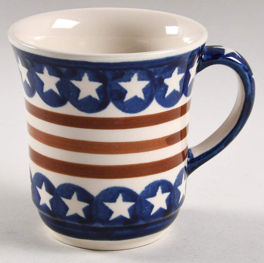 Americana Flared Mug by BOLESLAWIEC-1