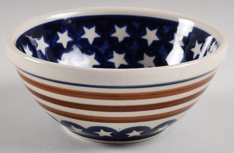 Americana Coupe Cereal Bowl by BOLESLAWIEC-1