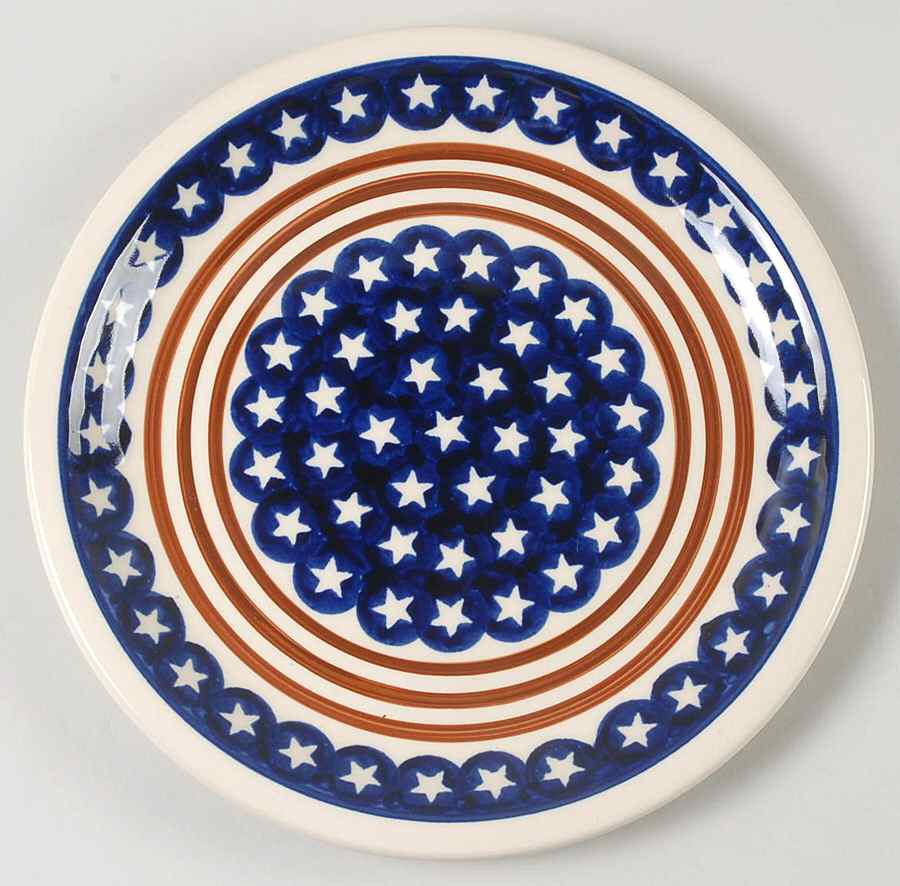 Americana Dinner Plate by BOLESLAWIEC-1