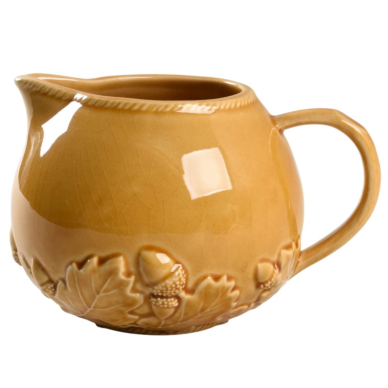 Turkey Yellow Creamer by Bordallo Pinheiro-1