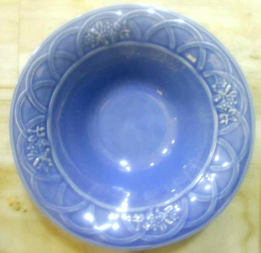 BPI27 Blue Coupe Cereal Bowl by Bordallo Pinheiro-1