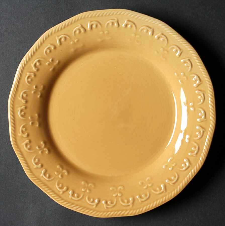 Gold Scroll Salad Plate by Better Homes and Gardens-1