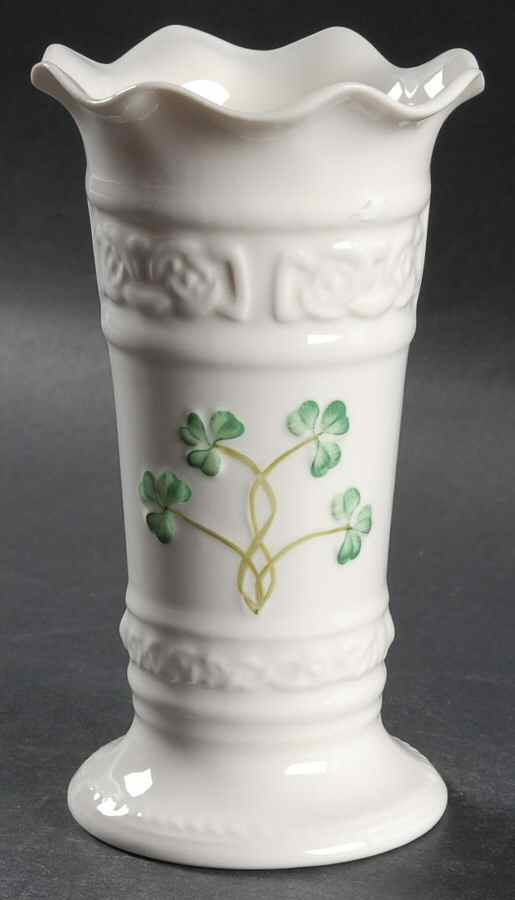 Tara Collection 6" Vase by Belleek Pottery (Ireland)-1