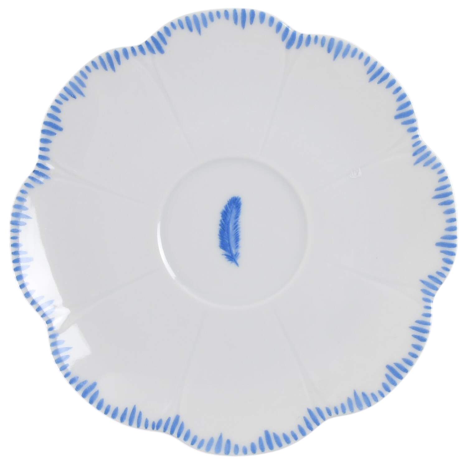 Leaf Service Celedon Large Rim Soup Bowl by Bordallo Pinheiro-1