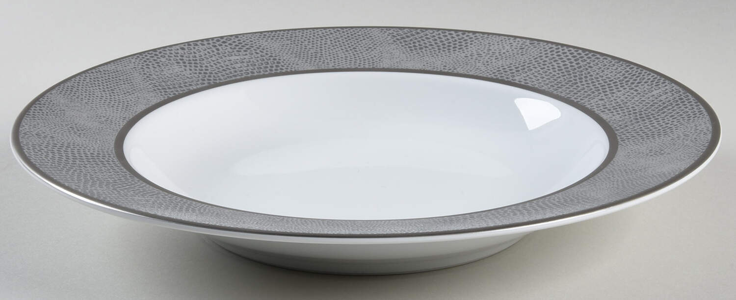 Sauvage Large Rim Soup Bowl by Bernardaud-1