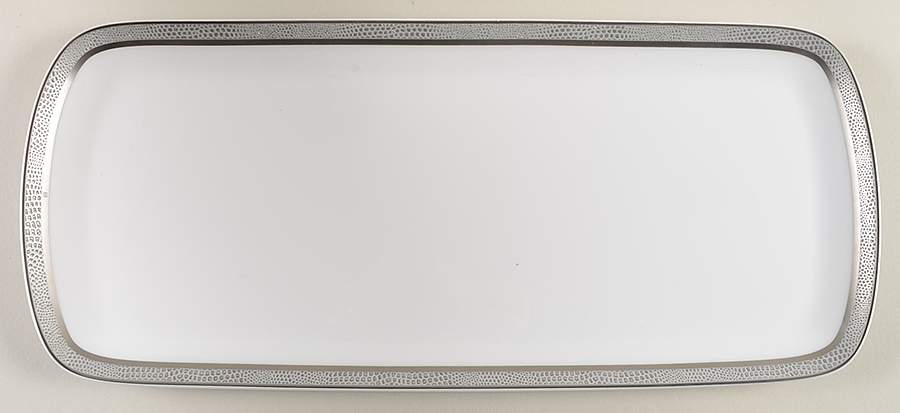 Sauvage Oblong Cake Plate by Bernardaud-1