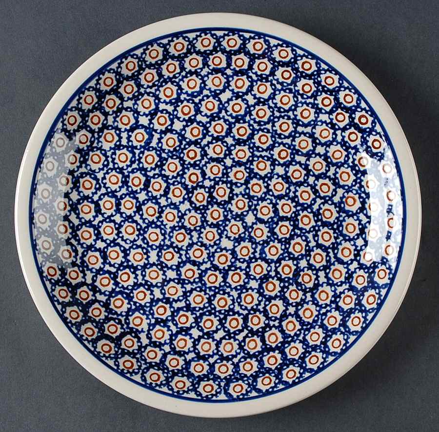 BOW28 Dinner Plate by BOLESLAWIEC-1