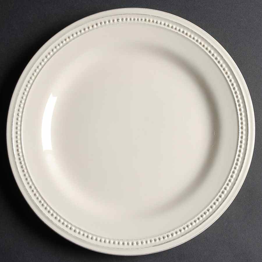 Antique Bead Dinner Plate by Ballard Designs-1