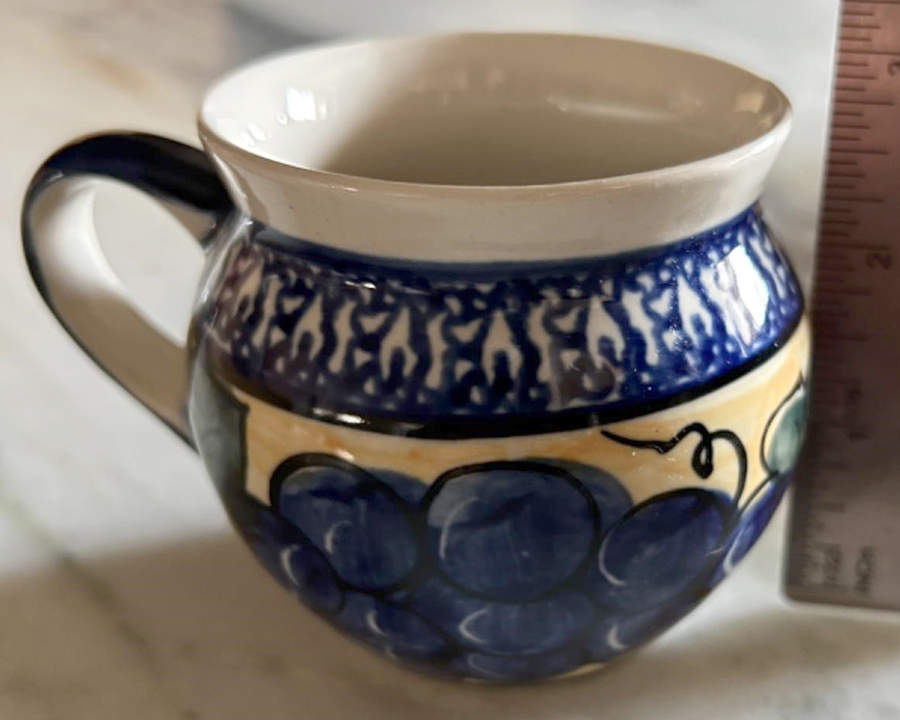 Grapes Mug by BOLESLAWIEC-1