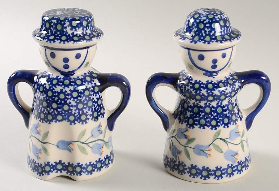 Tulip Figural Salt & Pepper Set by BOLESLAWIEC-1