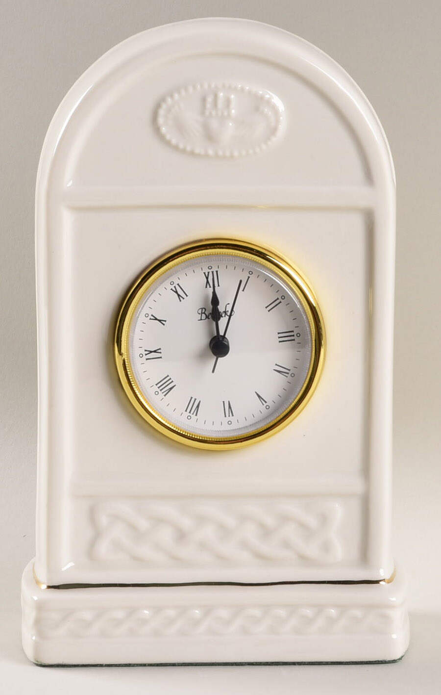 Claddagh Collection Clock by Belleek Pottery (Ireland)-1