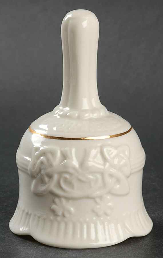 Claddagh Collection Bell by Belleek Pottery (Ireland)-1