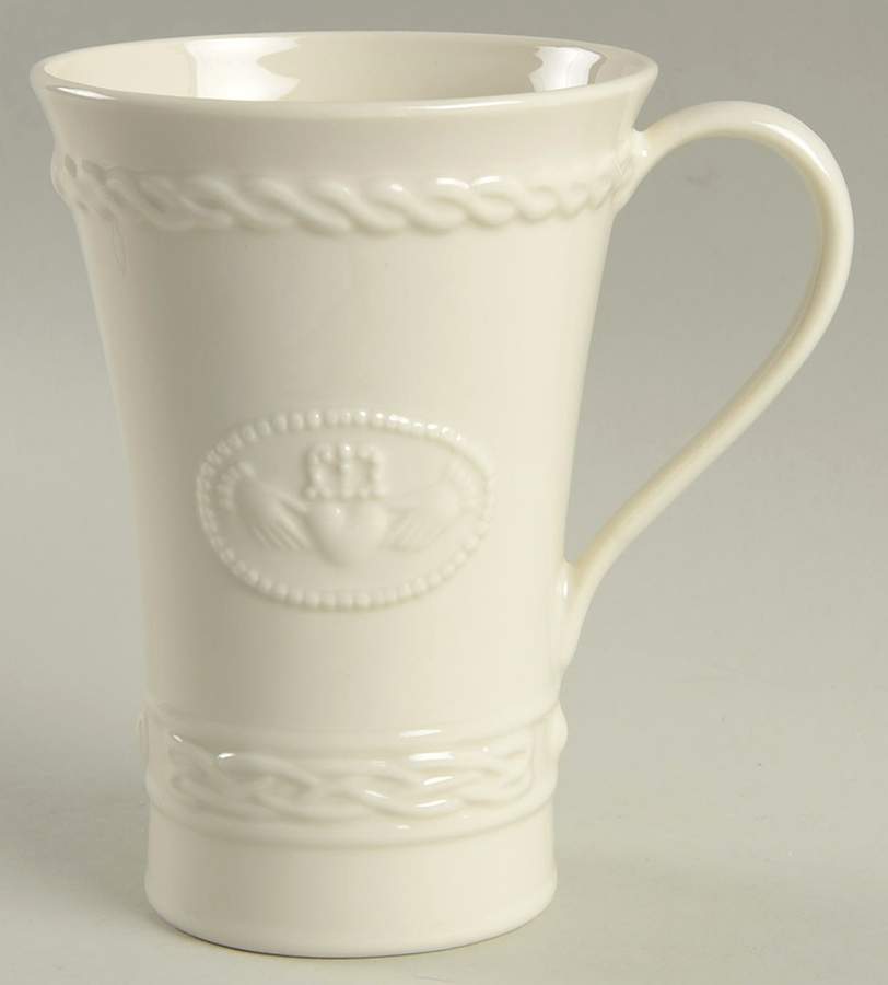 Claddagh Collection Latte Mug by Belleek Pottery (Ireland)-1