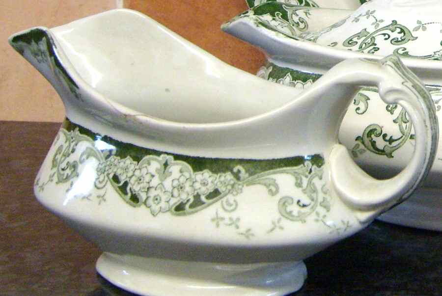 BYU1 Gravy Boat by Burslem Pottery Co-1