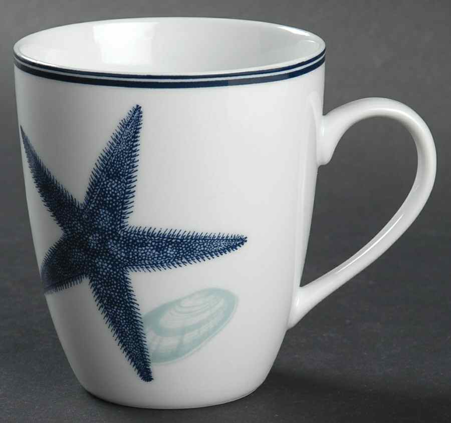 Zen Starfish & Seashell Mug by Block-1