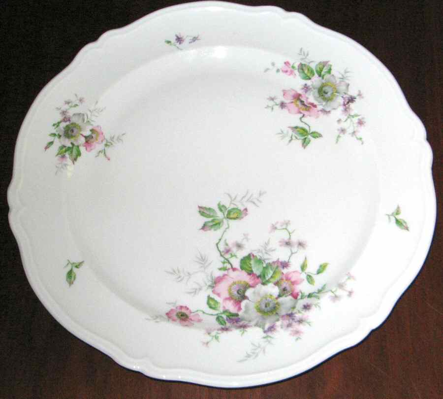 Rose de Limoges Dinner Plate by Georges Boyer-1