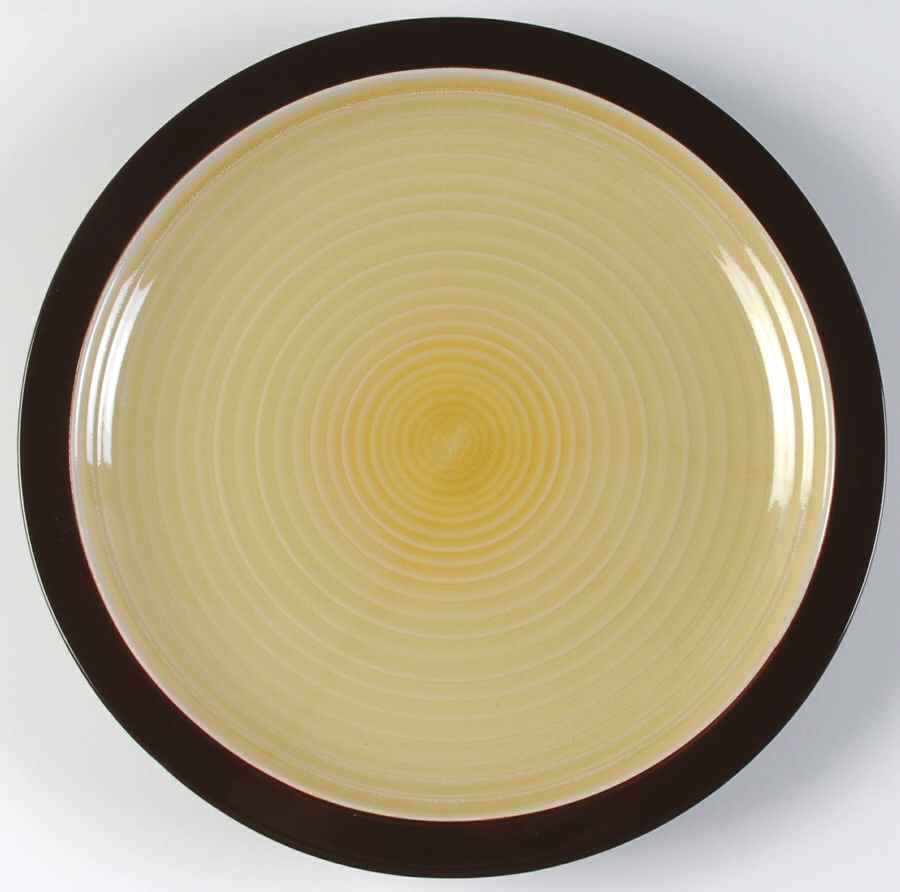 Attic Heirlooms Brown Dinner Plate by Broyhill-1