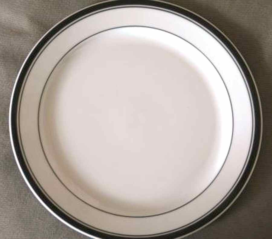 Black Bistro Dinner Plate by Block-1