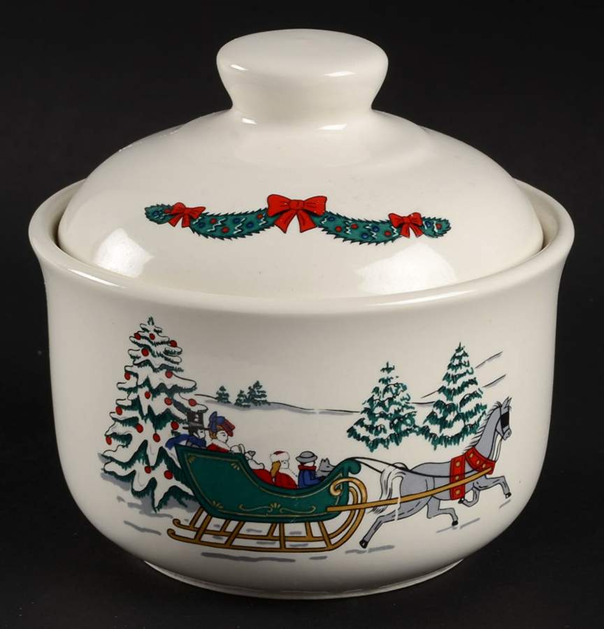 BHS10 Sugar Bowl & Lid by Baker, Hart & Stuart-1