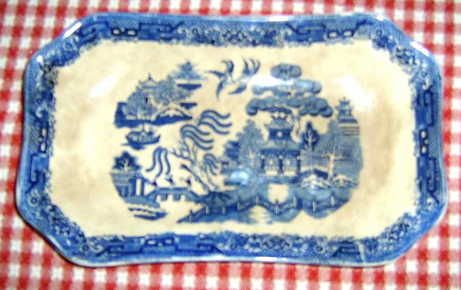 Willow Blue Relish by Bo'Ness Pottery Co.-1