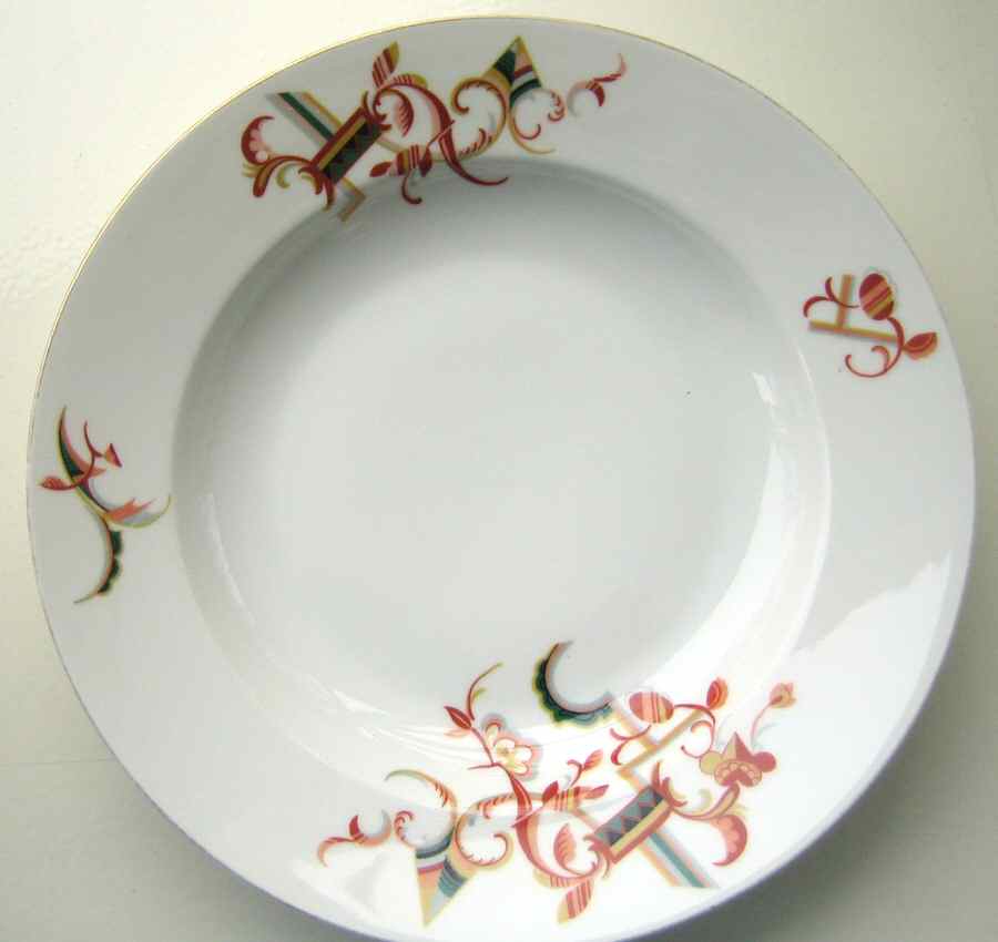Modern Rim Soup Bowl by Bohemia Ceramic Works-1
