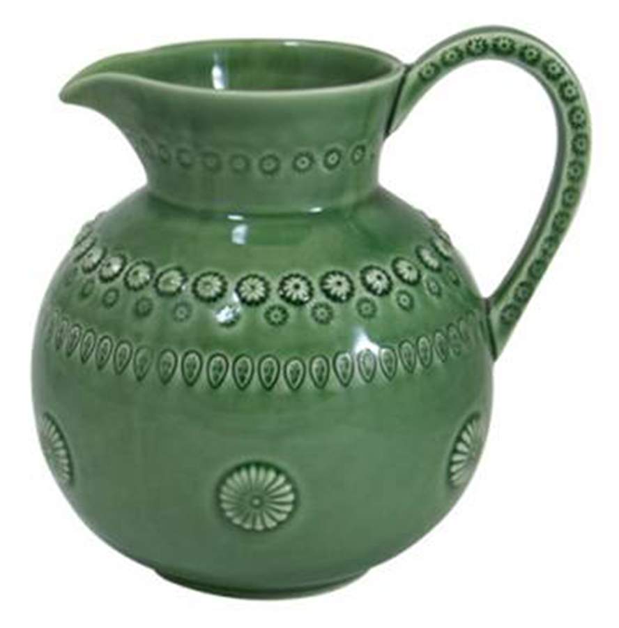 Fantasia Green 68 Oz Pitcher by Bordallo Pinheiro-1