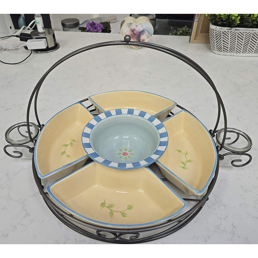 Country Inn 8pc Hors d'Oeuvres Set by Better Homes and Gardens-1
