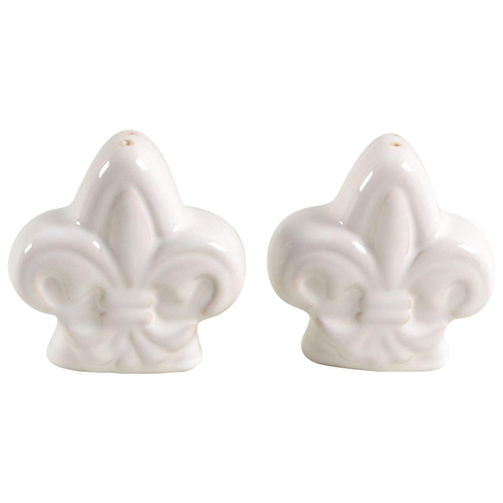 Country Crest Cream Salt & Pepper Set by Better Homes and Gardens-1