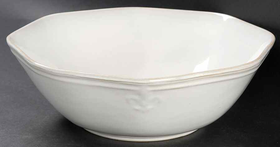 Country Crest Cream 10" Round Vegetable Bowl by Better Homes and Gardens-1