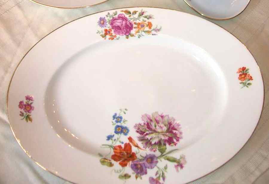 BOH245 13" Oval Serving Platter by Bohemia Ceramic Works-1