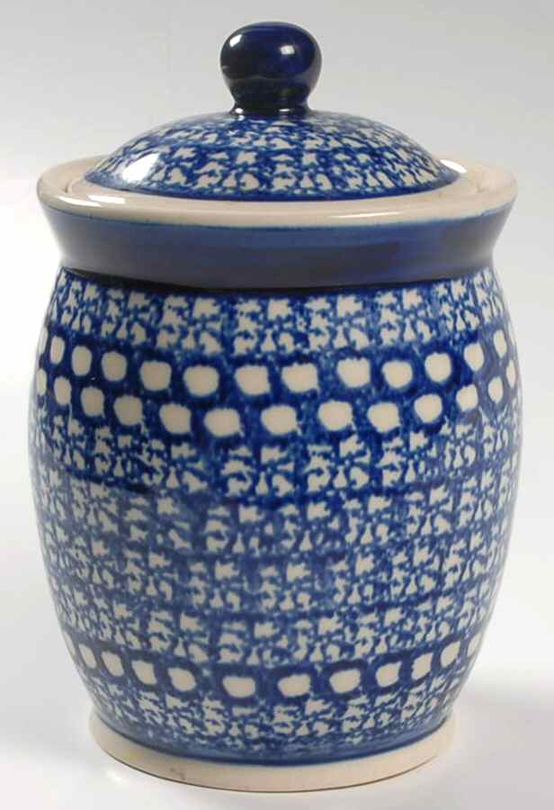 Vesta Storage Jar & Lid by BOLESLAWIEC-1