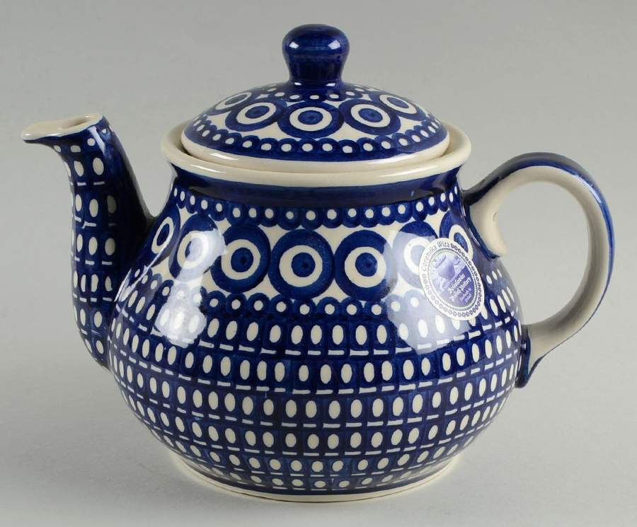 Apollo Teapot & Lid by BOLESLAWIEC-1