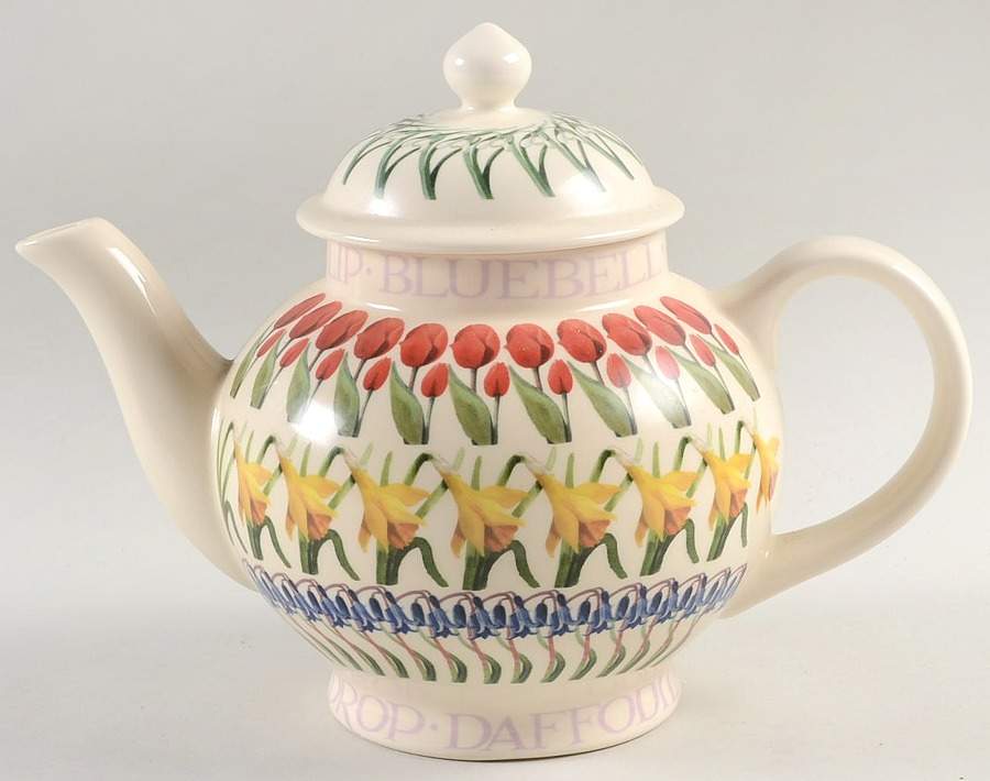 Flowers Teapot & Lid by Emma Bridgewater-1
