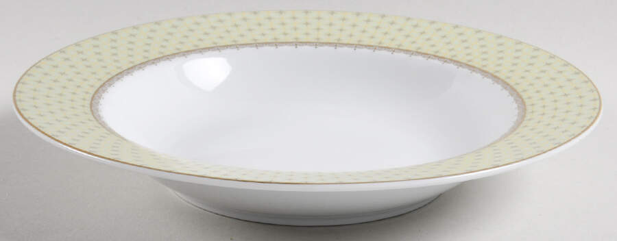 B1L2 Green Large Rim Soup Bowl by Bella Lux-1