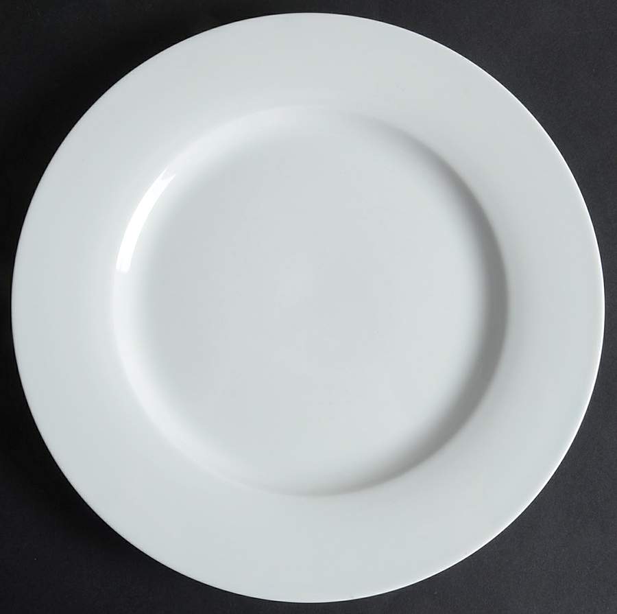Everyday White (Porcelian) Dinner Plate by Fitz and Floyd-1