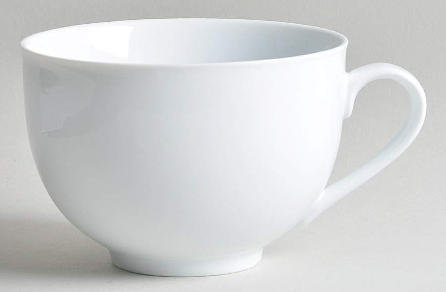 Everyday White (Porcelian) Breakfast Cup by Fitz and Floyd-1