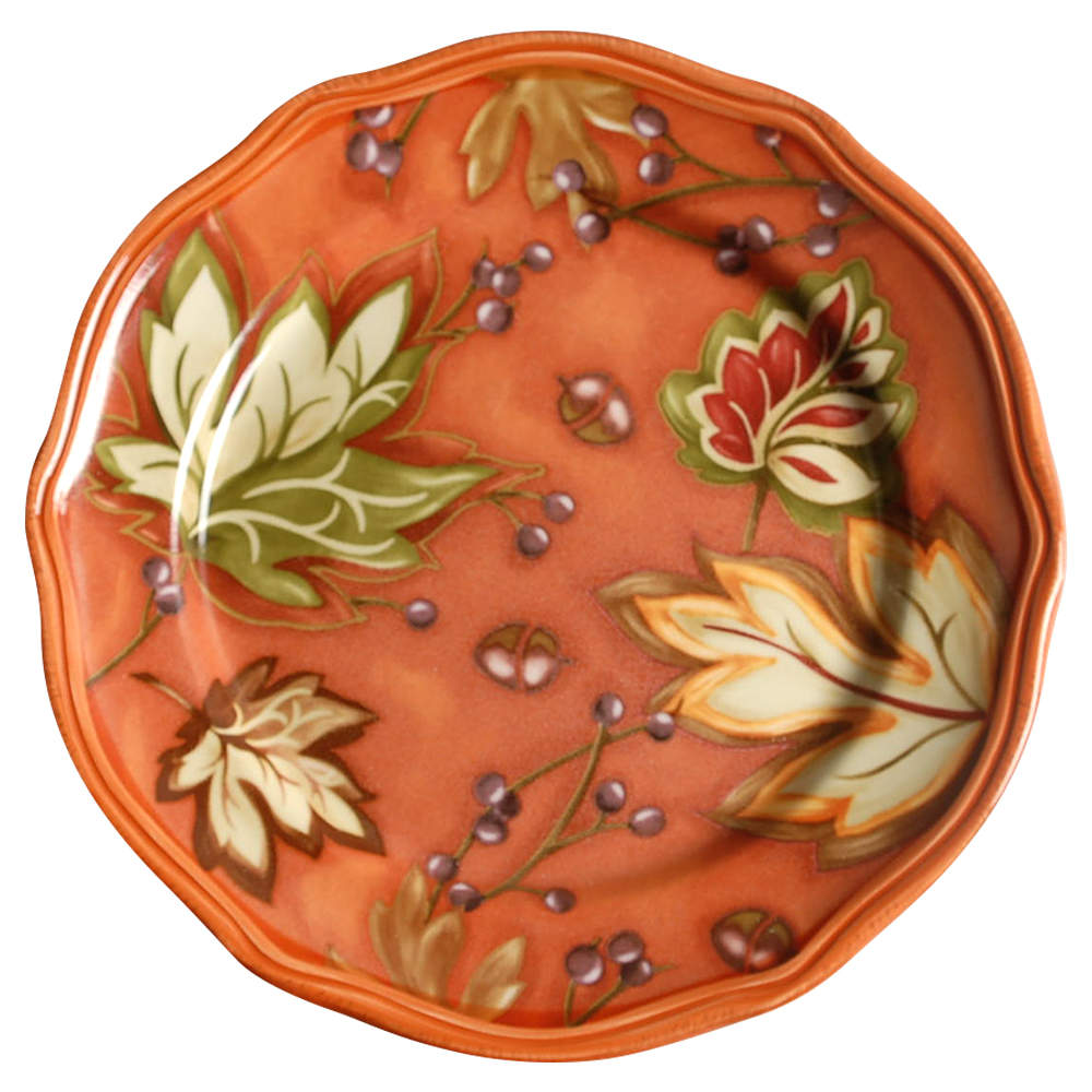 Harvest Dried Peach Salad Plate by Better Homes and Gardens-1