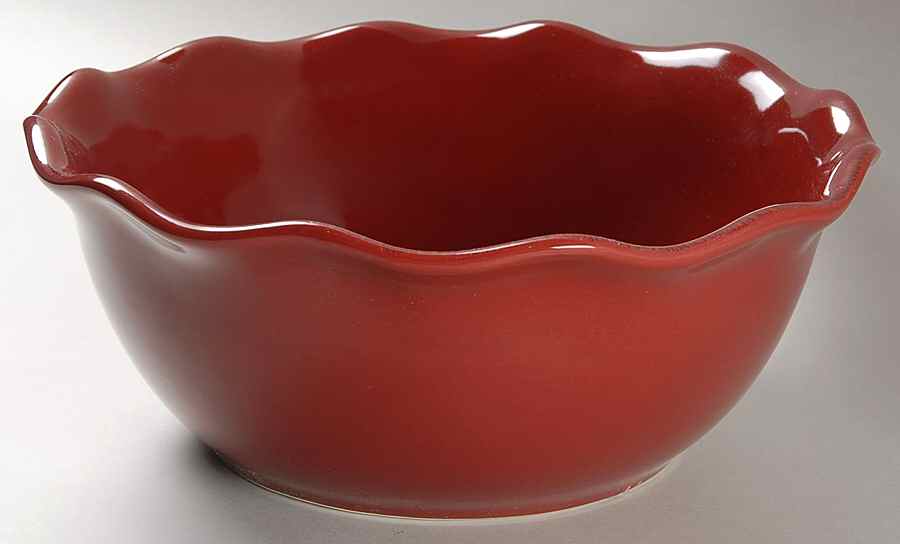 Harvest Red Garnet 10" Round Serving Bowl by Better Homes and Gardens-1
